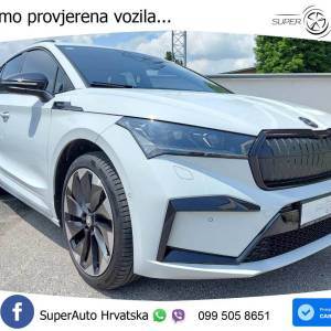 Škoda Enyaq iV 60 SportLine 179 KS, REG 06/26 MATRIX+KAM+GR SJED+VIRT+ASIST