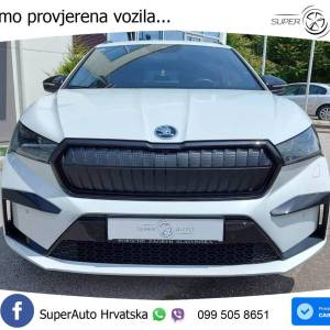 Škoda Enyaq iV 60 SportLine 179 KS, REG 06/26 MATRIX+KAM+GR SJED+VIRT+ASIST