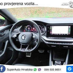 Škoda Octavia 1.4 TSI DSG RS 245 KS, ZRAČNI+KAM+LED+4xGR SJED+HEAD+MASAŽA