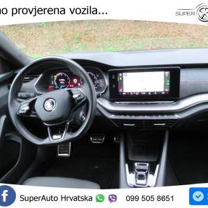 Škoda Octavia 1.4 TSI DSG RS 245 KS, ZRAČNI+KAM+LED+4xGR SJED+HEAD+MASAŽA