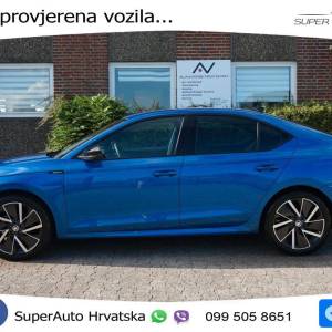 Škoda Octavia 1.5 TSI DSG Sportline 150 KS, ACC+KAM+LED+GR SJED+VIRT+NAVI+ASIST