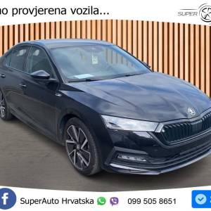 Škoda Octavia 1.5 TSI DSG Sportline 150 KS, ACC+KAM+LED+GR SJED+VIRT+NAVI+ASIST