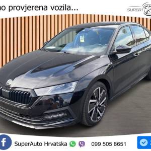 Škoda Octavia 1.5 TSI DSG Sportline 150 KS, ACC+KAM+LED+GR SJED+VIRT+NAVI+ASIST