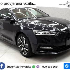 Škoda Octavia 1.5 TSI DSG Sportline 150 KS, ACC+KAM+LED+GR SJED+HEAD+VIRT+ASIST