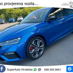 Škoda Octavia 2.0 TSI DSG RS 245 KS, ACC+KAM+LED+4xGR SJED+HEAD+MASAŽA