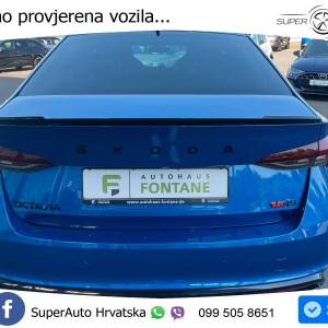 Škoda Octavia 2.0 TSI DSG RS 245 KS, ACC+KAM+LED+4xGR SJED+HEAD+MASAŽA