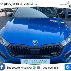 Škoda Octavia 2.0 TSI DSG RS 245 KS, ACC+KAM+LED+4xGR SJED+HEAD+MASAŽA