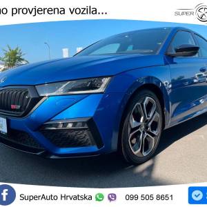 Škoda Octavia 2.0 TSI DSG RS 245 KS, ACC+KAM+LED+4xGR SJED+HEAD+MASAŽA