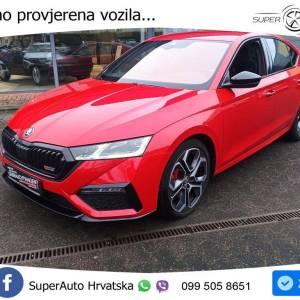 Škoda Octavia 2.0 TSI DSG RS Plus 245 KS, ACC+KAM+LED+4xGR SJED+HEAD+MASAŽA