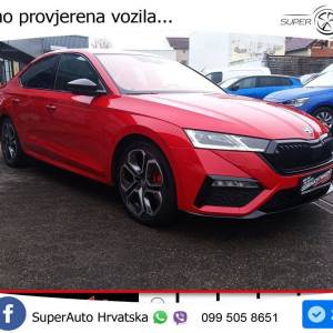 Škoda Octavia 2.0 TSI DSG RS Plus 245 KS, ACC+KAM+LED+4xGR SJED+HEAD+MASAŽA