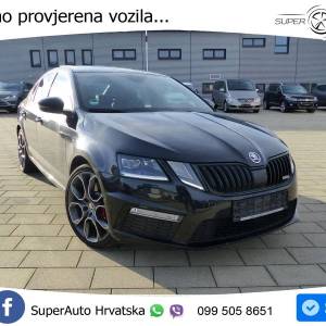 Škoda Octavia 2.0 TSI DSG RS 245 KS, ACC+KAM+LED+GR SJED+PANO+VIRT+ASIST