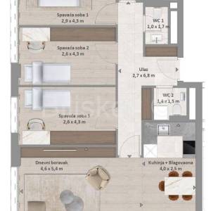  SPLIT, LUKSUZNI PROJEKT LORA L 68, EKSKLUZIVNA prodaja