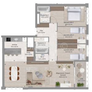 Split, luksuzni projekt Lora L 68, prodaja stan