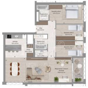 SPLIT, LUKSUZNI PROJEKT LORA L 68, EKSKLUZIVNA prodaja