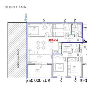Stan u novogradnji u okolici Trogira - prodaja