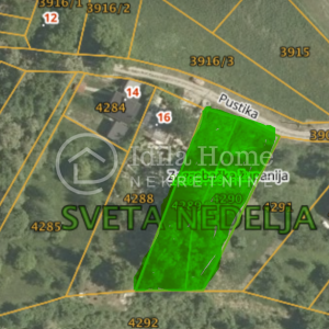 Sveta Nedelja/Jagnjić Dol/zemljište 1060m2 PRILIKA!