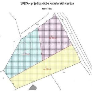 Sveta Nedelja/Mala Gorica, 3 građevinska zemljišta 1819m2, 1601 m2, 1995m2