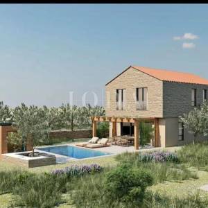 Svetvinčenat, okolica, građevinsko zemljište sa projektom i građevinskom dozvolom 