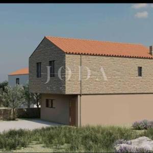 Svetvinčenat, okolica, građevinsko zemljište sa projektom i građevinskom dozvolom 