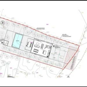Svetvinčenat, okolica, građevinsko zemljište sa projektom i građevinskom dozvolom 