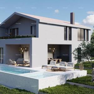 Tinjan – Građevinsko zemljište 1.152 m² s  dozvolom i  projektom za kuću s bazenom