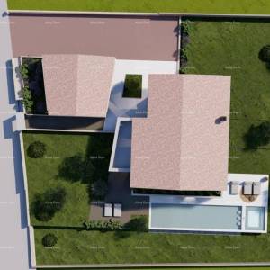 Tinjan – Građevinsko zemljište 1.152 m² s  dozvolom i  projektom za kuću s bazenom