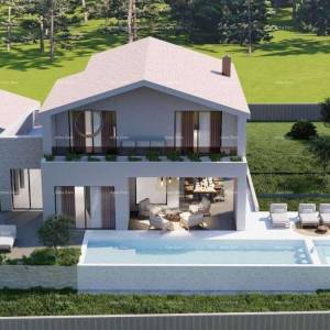 Tinjan – Građevinsko zemljište 1.152 m² s  dozvolom i  projektom za kuću s bazenom