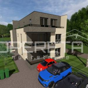 Trosoban stan s prostranom terasom – novogradnja u Sesvetama