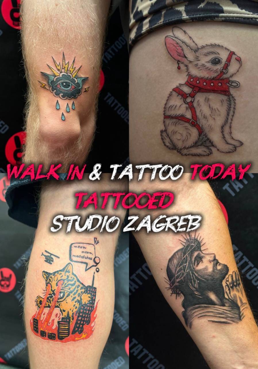 Umjetničke tetovaže u centru Zagreba – studio Petrinjska 9