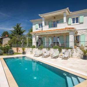 Višnjan, prekrasna istarska Villa s pogledom na prirodu