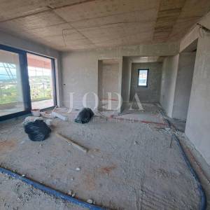 Vrbnik, novogradnja - stan s otvrenim pogledom na more