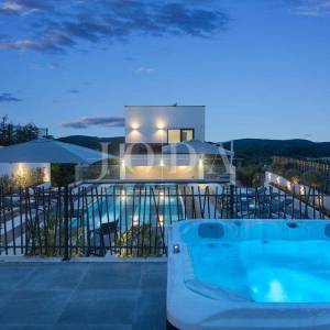 Vrsar, okolica, luksuzna Villa s teniskim terenom