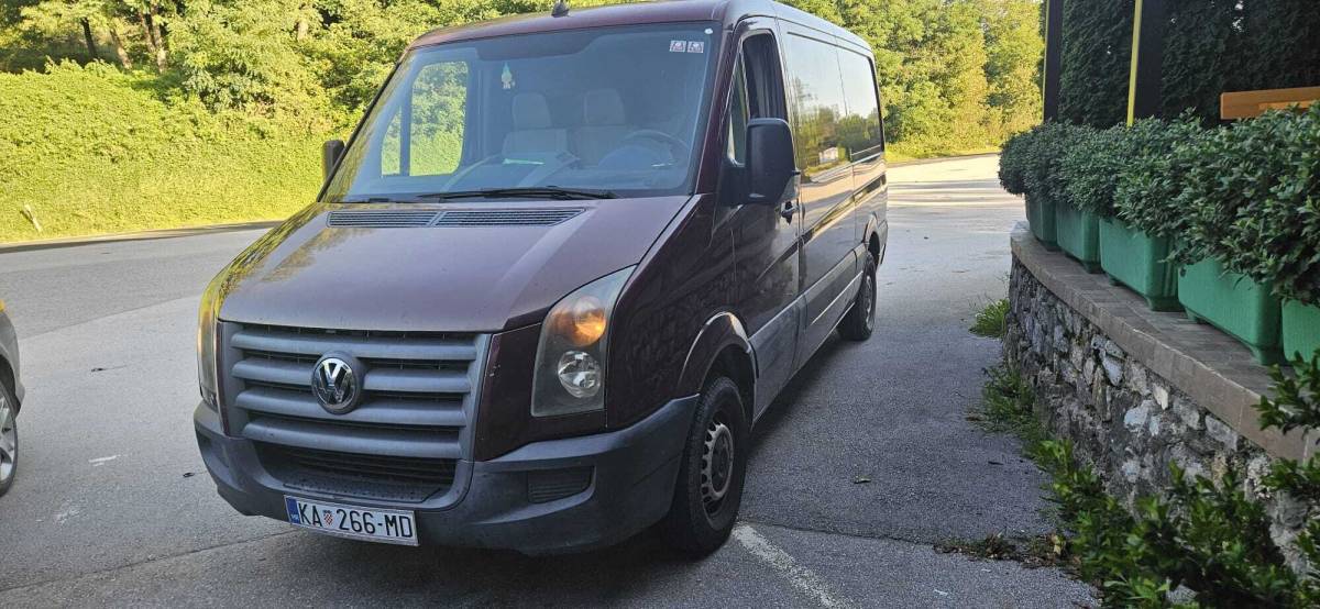 VW CRAFTER 2.5 klima tahograf kuka