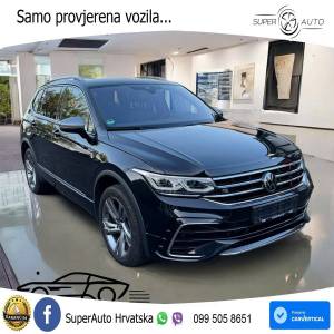 VW Tiguan Allspace 2.0 TDI 4M Aut. R-Line 200 KS, ACC+LED+KAM+GR SJED+PANO+ASIST