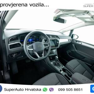 VW Touran 1.5 TSI DSG Comfortline 150 KS, 7-SJED+ACC+GR SJED+KAM+VIRT