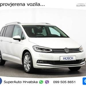 VW Touran 2.0 TDI Aut. Highline 150 KS, 7-SJED+ACC+LED+GR SJED+VIRT+NAVI