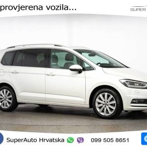 VW Touran 2.0 TDI Aut. Highline 150 KS, 7-SJED+ACC+LED+GR SJED+VIRT+NAVI