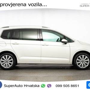 VW Touran 2.0 TDI Aut. Highline 150 KS, 7-SJED+ACC+LED+GR SJED+VIRT+NAVI