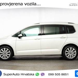 VW Touran 2.0 TDI Aut. Highline 150 KS, 7-SJED+ACC+LED+GR SJED+VIRT+NAVI