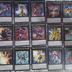 Yu-Gi-Oh ZEXAL set 150 karata - svi brojevi i chaos brojevi