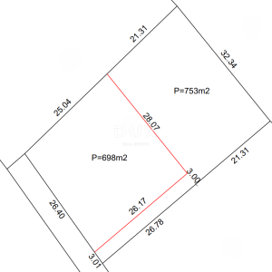 ZADAR, BRIŠEVO - Građevinsko zemljište u mirnom prirodnom okruženju! 698 m2! 85 €/m2!