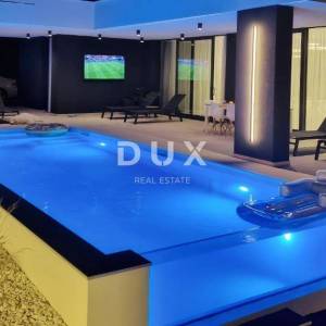 ZADAR, KOŽINO - Luksuzna vila s pogledom na more! Podno grijanje, dizalica topline, bazen...