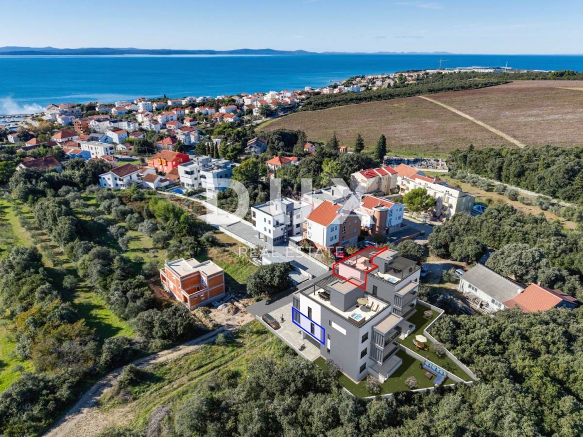 ZADAR, PETRČANE - Moderan penthouse u izgradnji Z1 S4