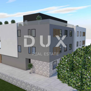 ZADAR, PRIVLAKA - Nevjerojatan Dvoetažni Penthouse s Prostranom Krovnom Terasom 120 Metara od Mora s Očaravajućim Pogledom na M...