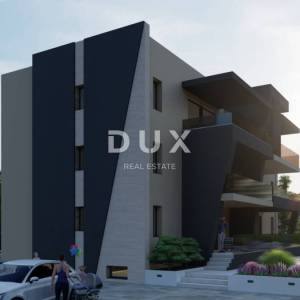 ZADAR, SUKOŠAN - Vrhunski penthouse! Podno grijanje, grijani bazen, 120 metara od mora, krovna terasa...! S5