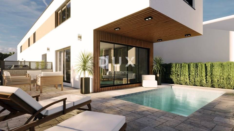 ZADAR, VIR - Zemljište s građevinskom dozvolom i infrastrukturom