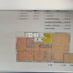 ZAGREB, MIKULIĆI - Prostrani četverosobni stan s garažom i dva parkirna mjesta na prvom katu