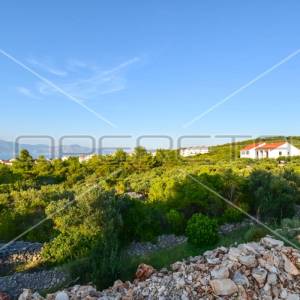 Zemljište, Supetar otok Brač, pogled na more i idejni projekt za 4 luksuzne vile