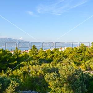 Zemljište, Supetar otok Brač, pogled na more i idejni projekt za 4 luksuzne vile