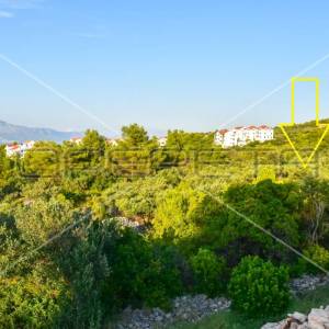 Zemljište, Supetar otok Brač, pogled na more i idejni projekt za 4 luksuzne vile